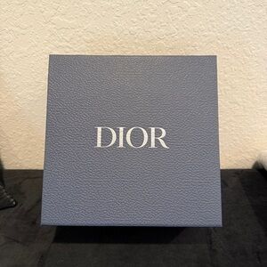 Dior Navy Blue Gift Box with Ribbon/Tissues